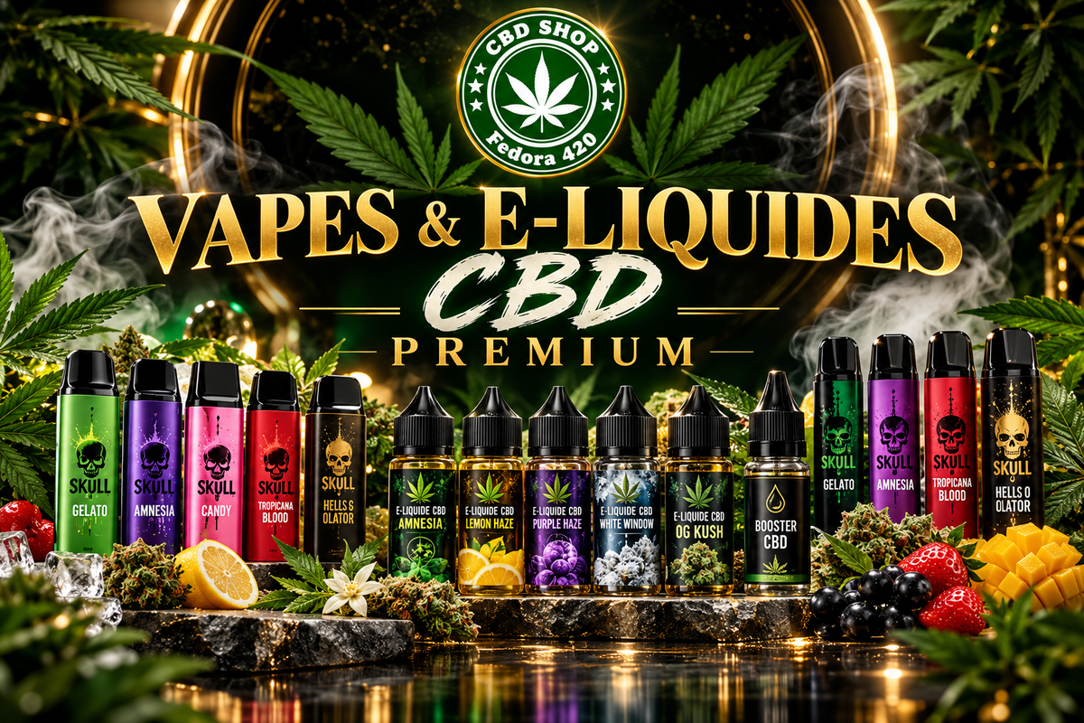 E-liquides CBD Premium