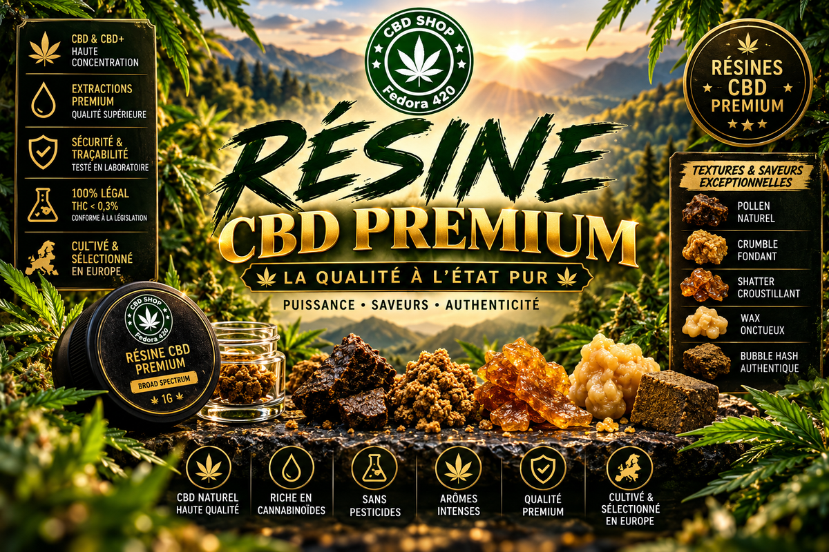 Résine CBD Premium