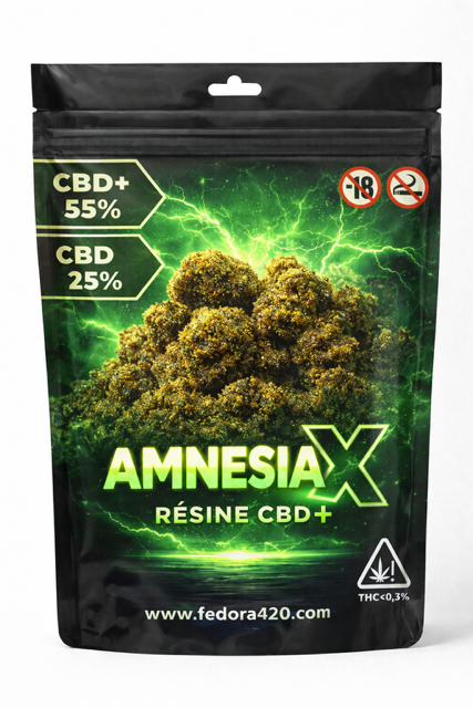 La AMNESIA X CBD+ dévoile un parfum vif et pénétrant | Fedora420