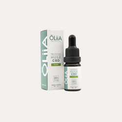 Huile CBD spectre complet naturelle OliiA