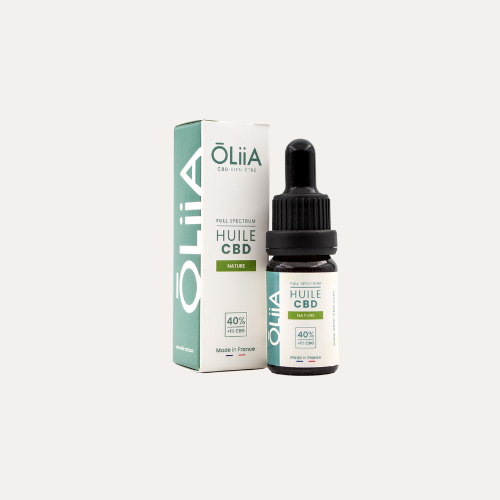 Huile CBD spectre complet naturelle OliiA