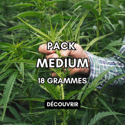 decouvrez notre pack médium - un mélange de plusieurs fleurs de cbd - exclusivement chez fedora 420
