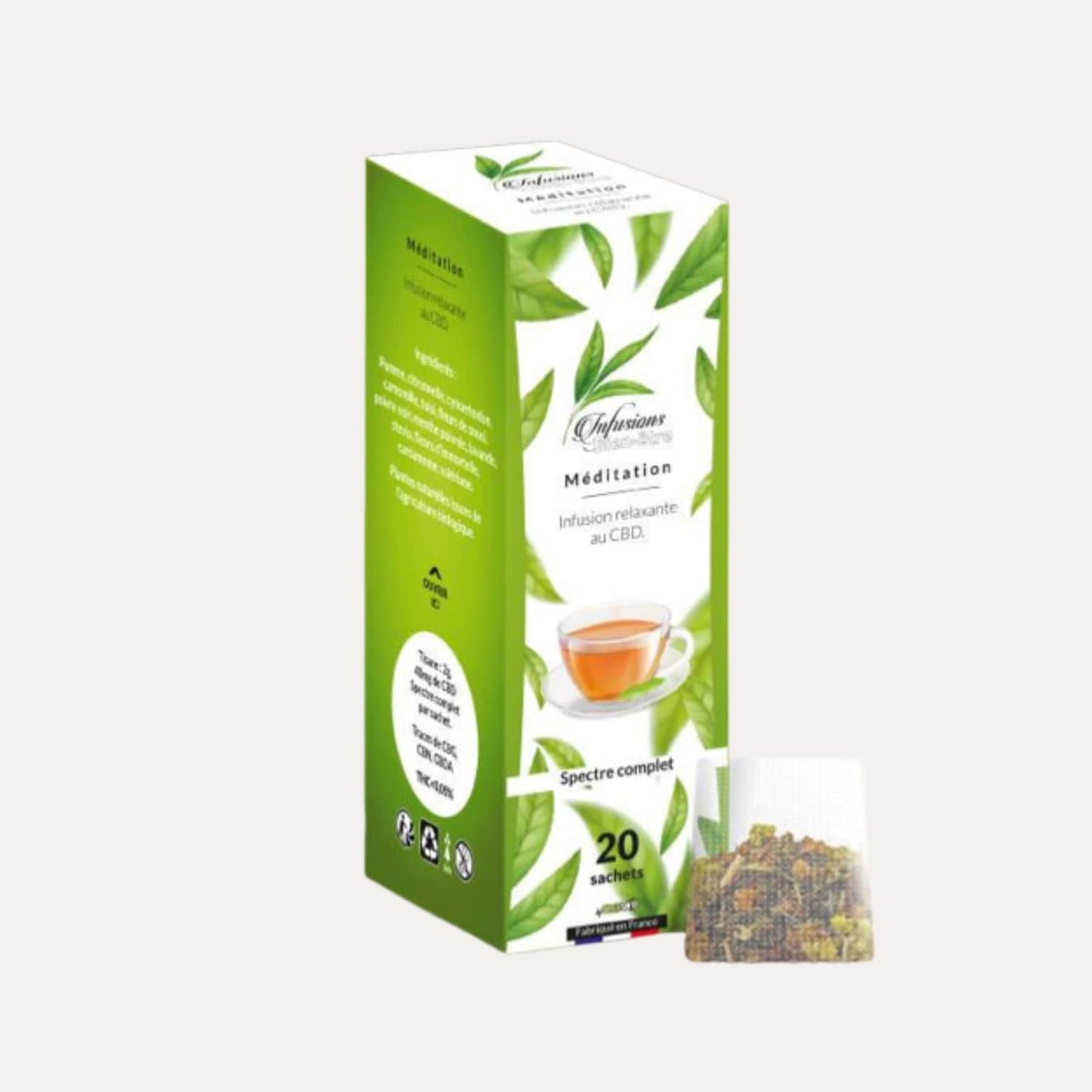 Infusion CBD Méditation