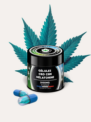 Gélules CBD + CBN + MELATONINE