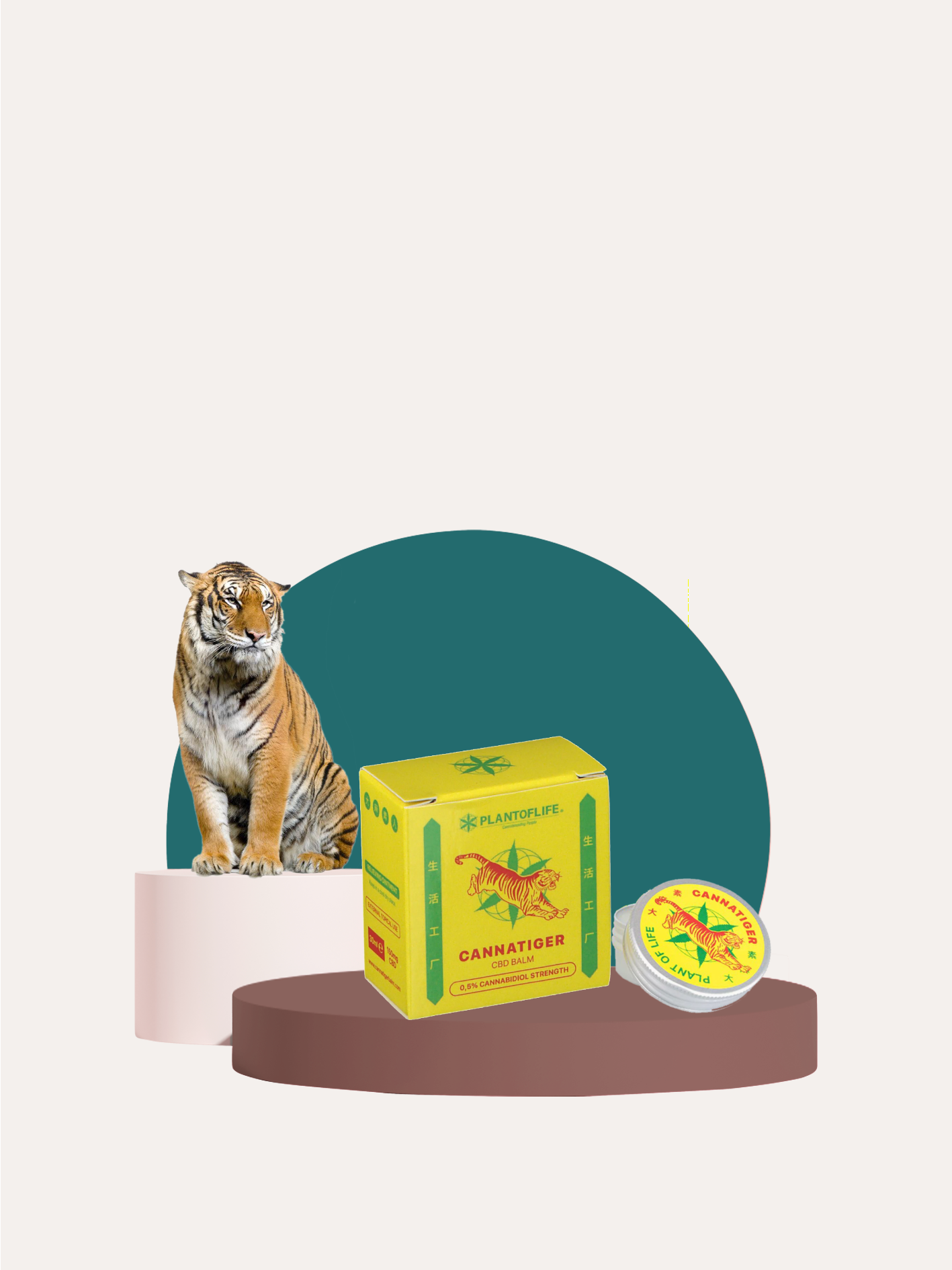 Cannatiger Balm 0,5% CBD