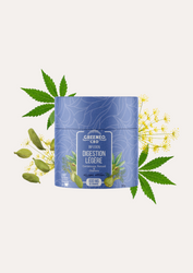 Infusion Digestion Légère - Cardamome, Fenouil et Chanvre Ne craignez plus les repas copieux avec notre Infusion Digestion Légère ! Elle saura vous alléger et vous détendre grâce à ses plantes aromatiques aux actifs reconnus depuis des siècles.