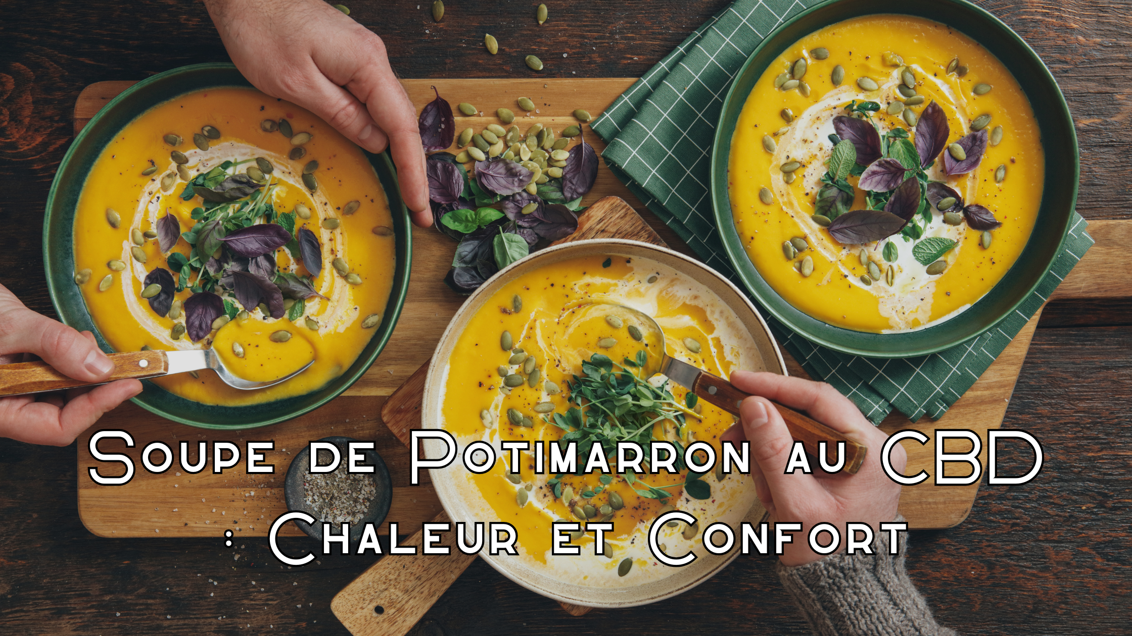 Soupe de Potimarron au CBD : Chaleur et Confort