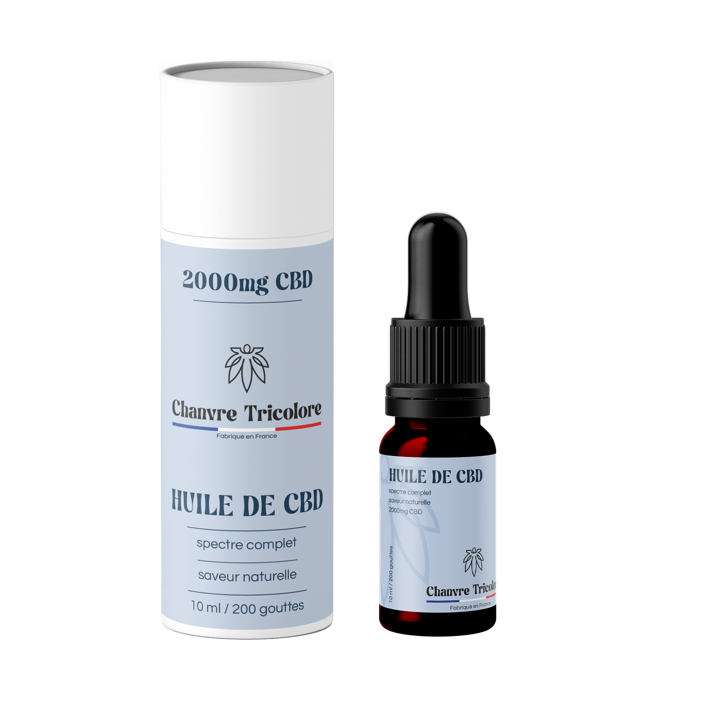 Huile CBD spectre complet naturelle