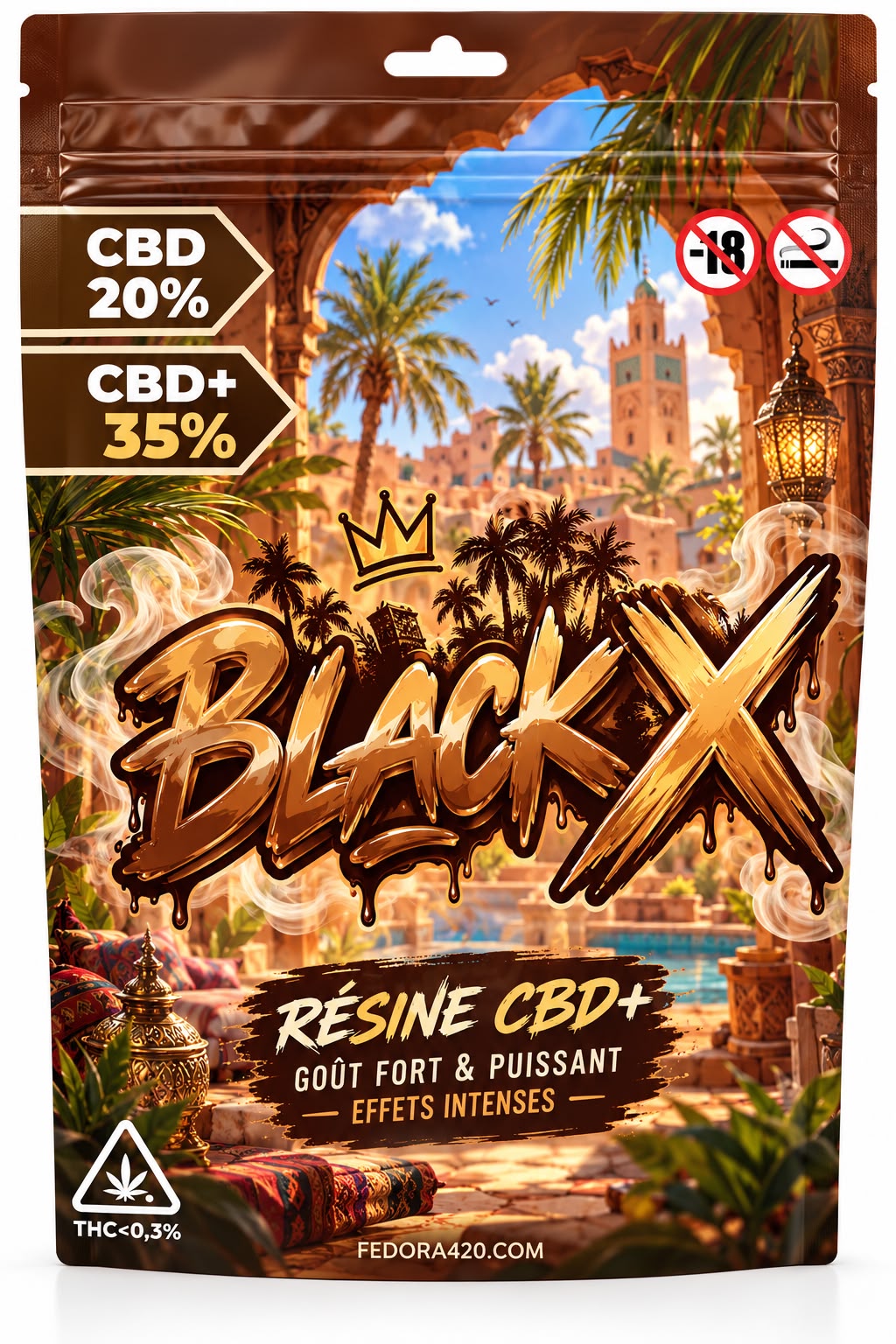 Black X