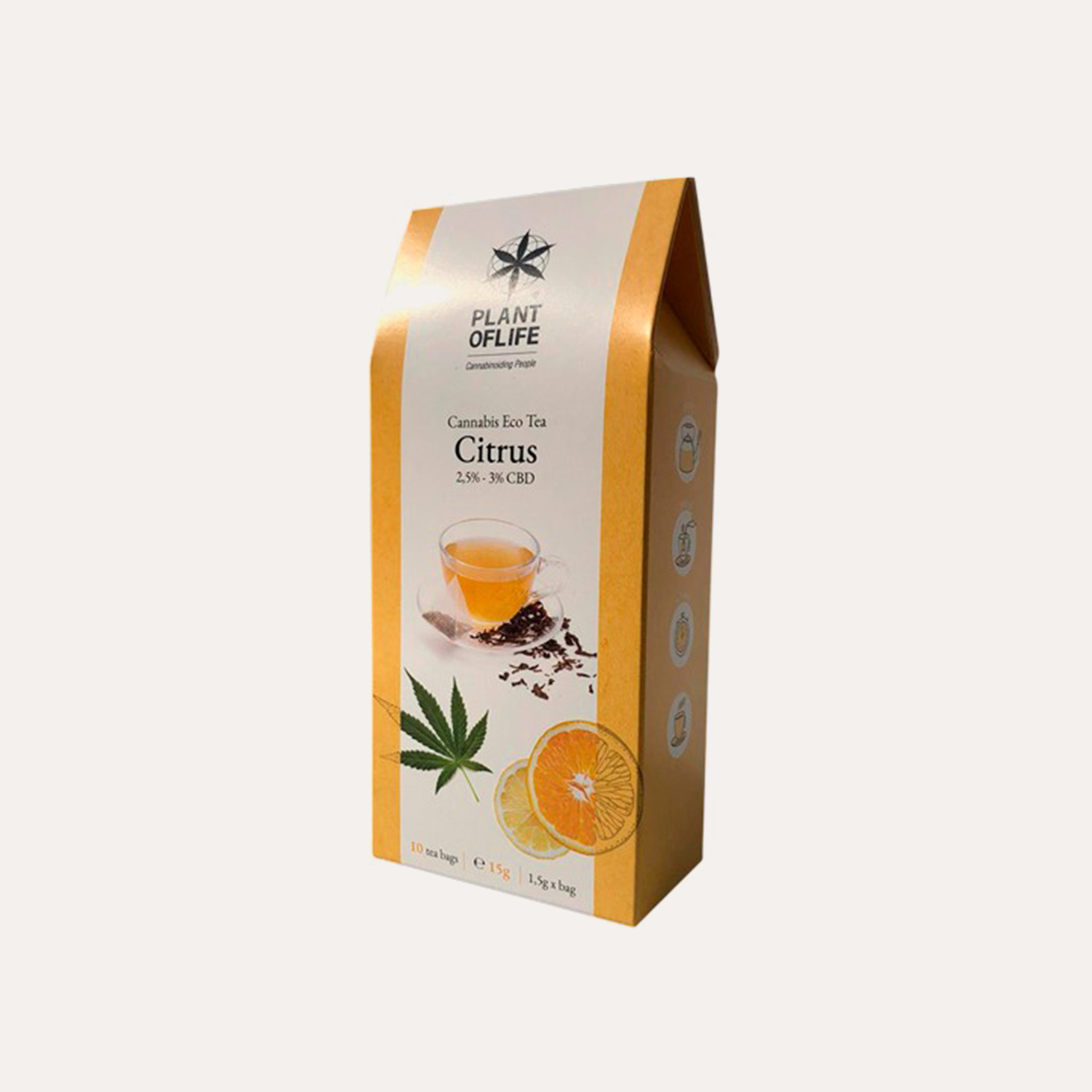 CBD Thé Citron – Infusion au Chanvre
